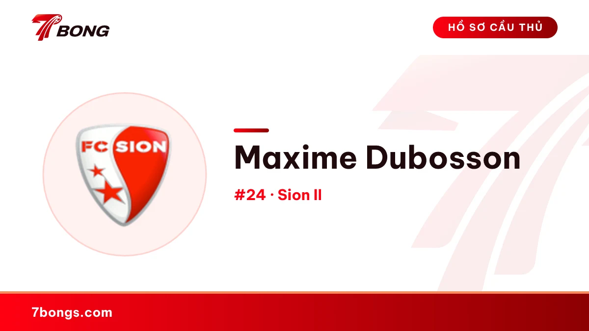 Maxime Dubosson — Sion II