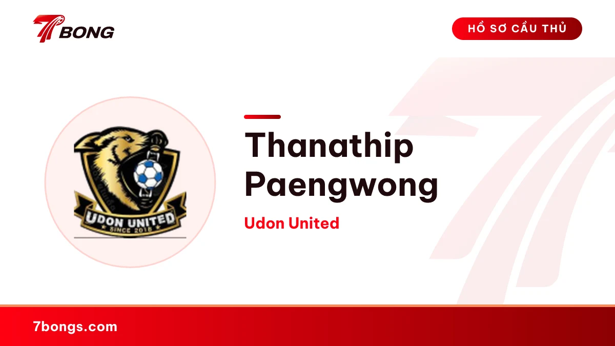 Thanathip Paengwong — Udon United