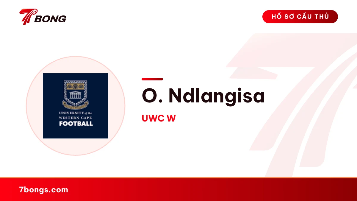 O. Ndlangisa — UWC W