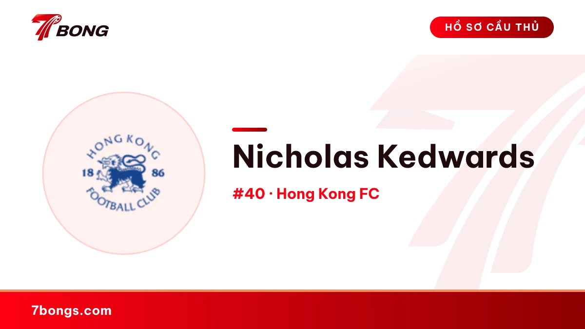 Nicholas Kedwards — Hong Kong FC