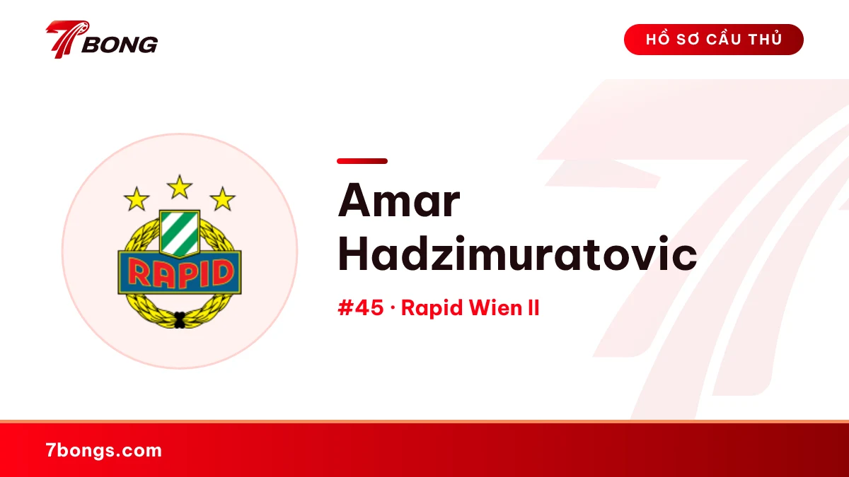 Amar Hadzimuratovic — Rapid Wien II