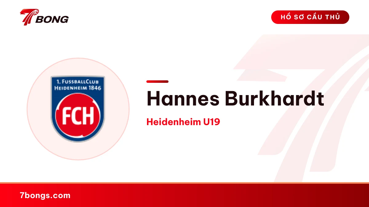 Hannes Burkhardt — Heidenheim U19