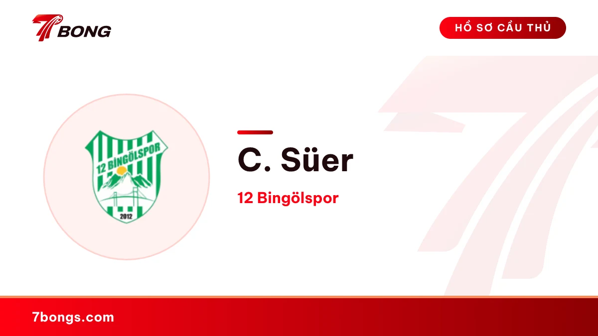 C. Süer — 12 Bingölspor