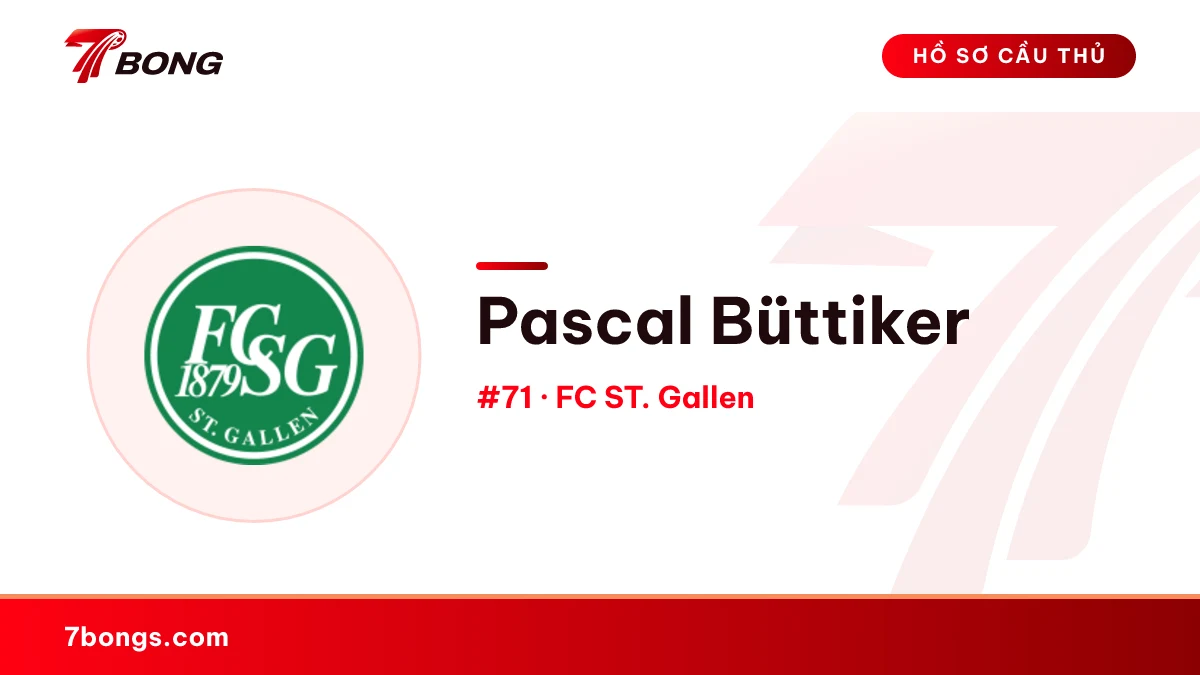 Pascal Büttiker — FC ST. Gallen
