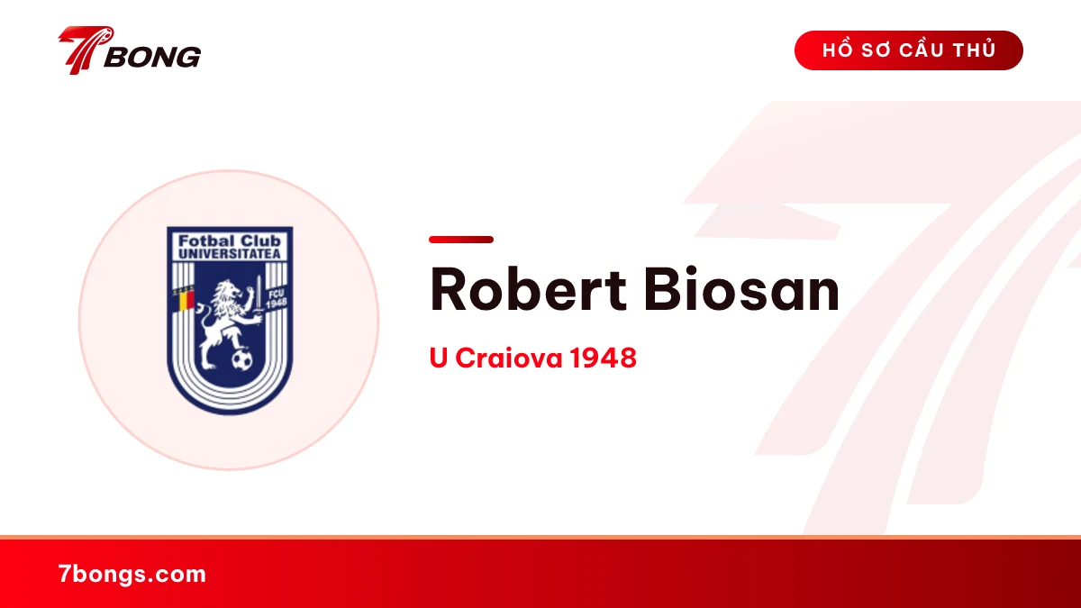 Robert Biosan — U Craiova 1948