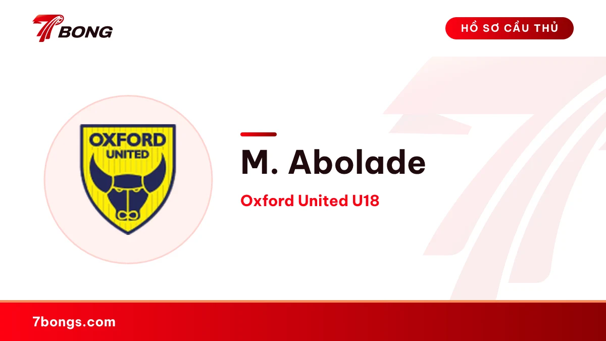 M. Abolade — Oxford United U18