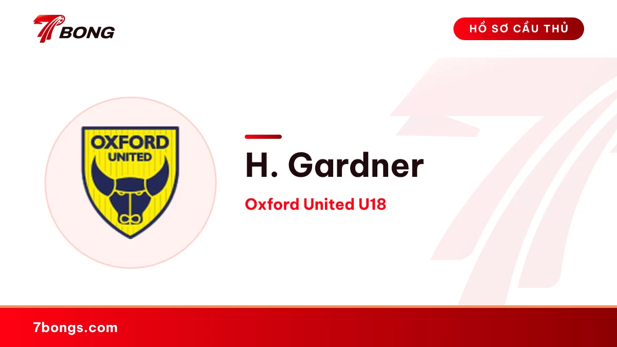 H. Gardner — Oxford United U18