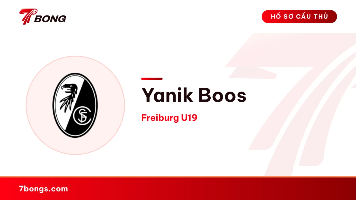 Yanik Boos — Freiburg U19
