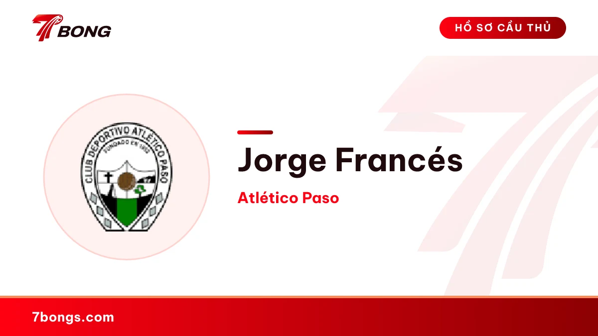 Jorge Francés — Atlético Paso