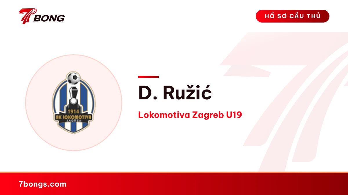 D. Ružić — Lokomotiva Zagreb U19