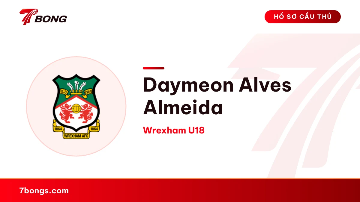 Daymeon Alves Almeida — Wrexham U18