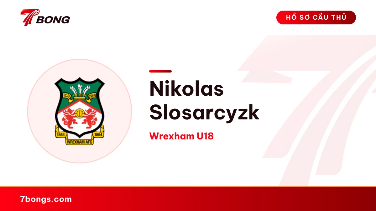 Nikolas Slosarcyzk — Wrexham U18
