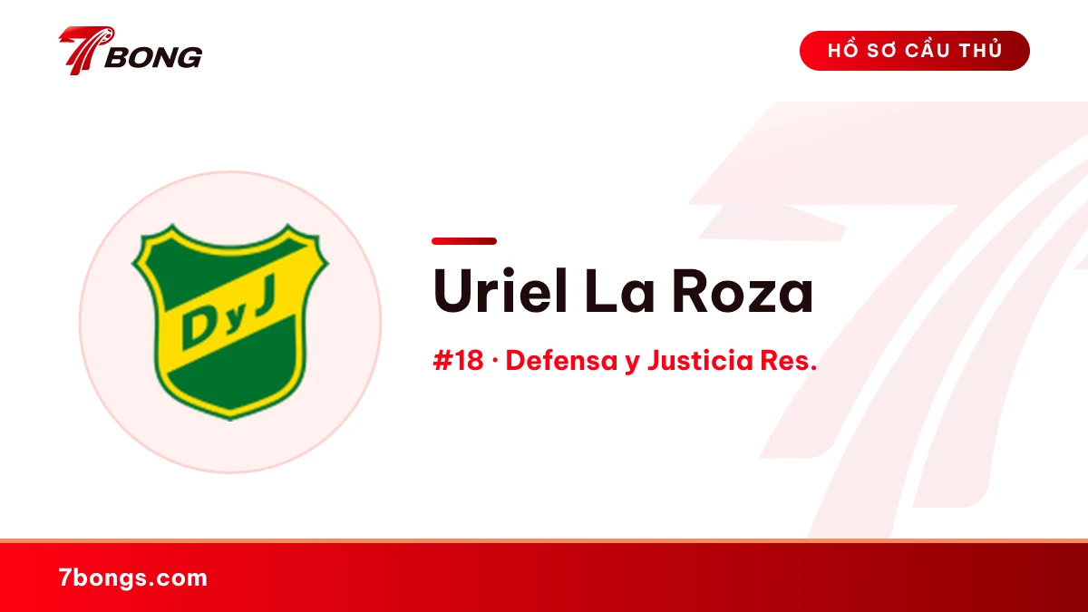 Uriel La Roza — Defensa y Justicia Res.