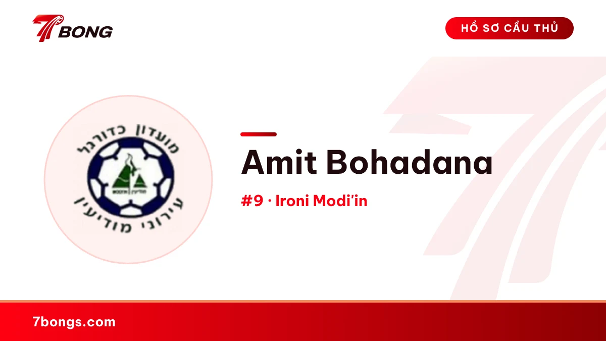 Amit Bohadana — Ironi Modi'in
