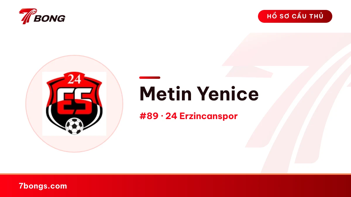 Metin Yenice — 24 Erzincanspor