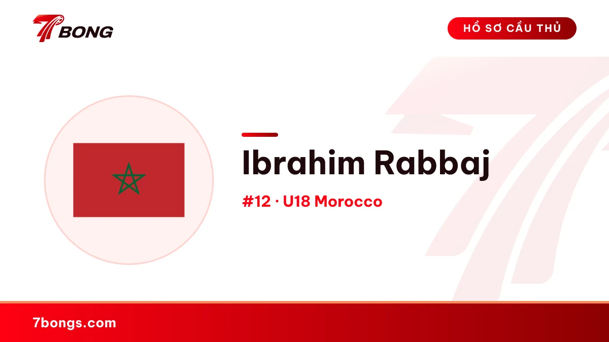 Ibrahim Rabbaj — U18 Morocco