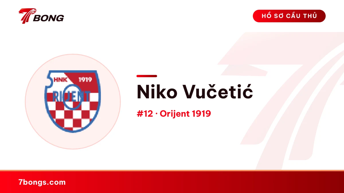 Niko Vučetić — Orijent 1919