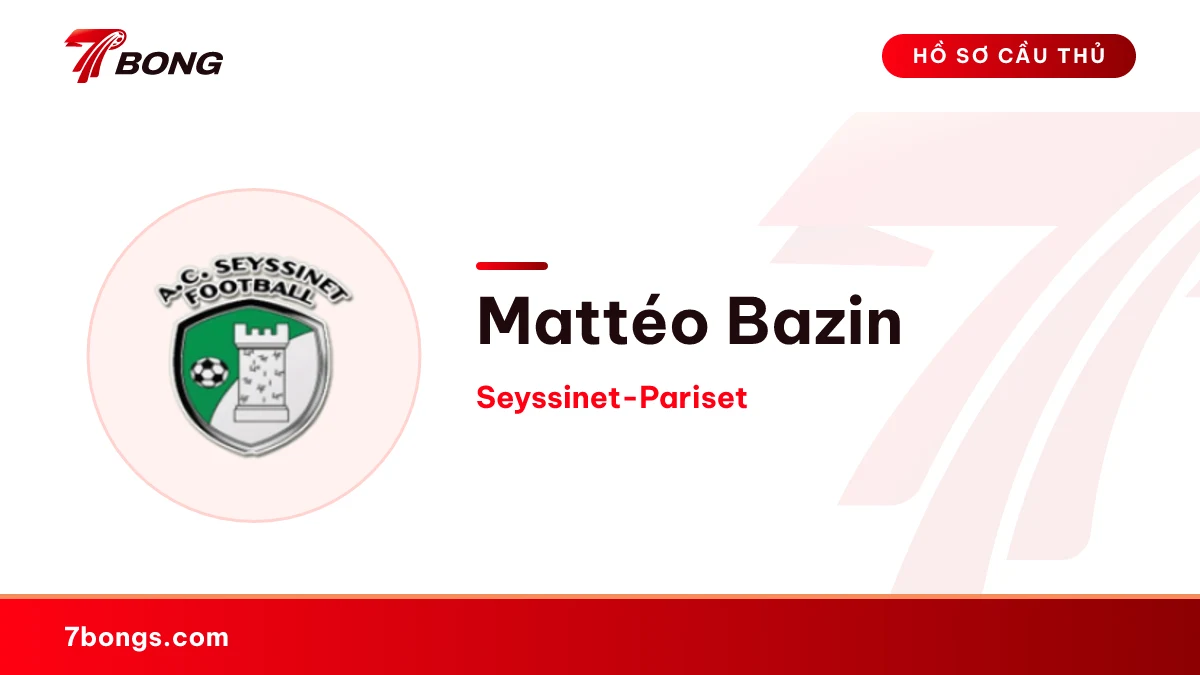 Mattéo Bazin — Seyssinet-Pariset