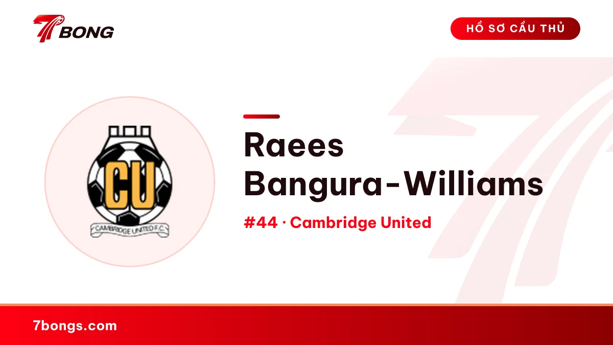 Raees Bangura-Williams — Cambridge United