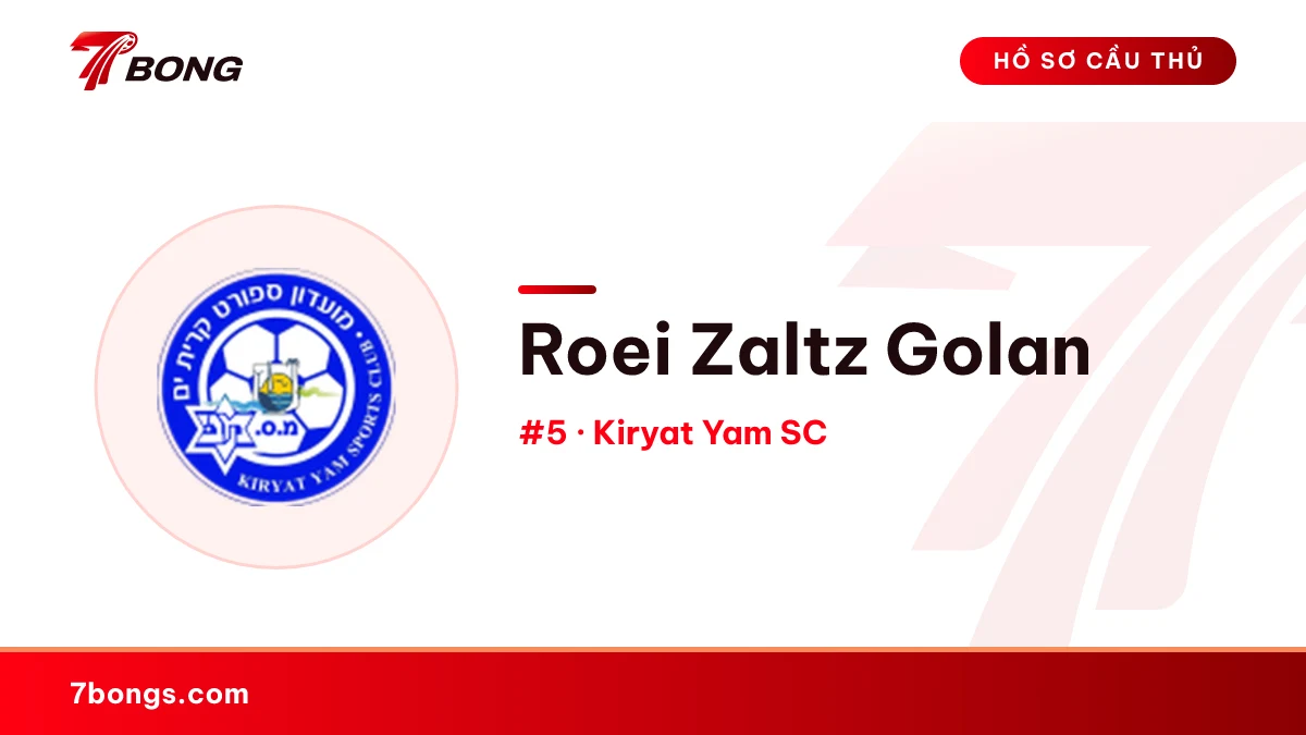 Roei Zaltz Golan — Kiryat Yam SC