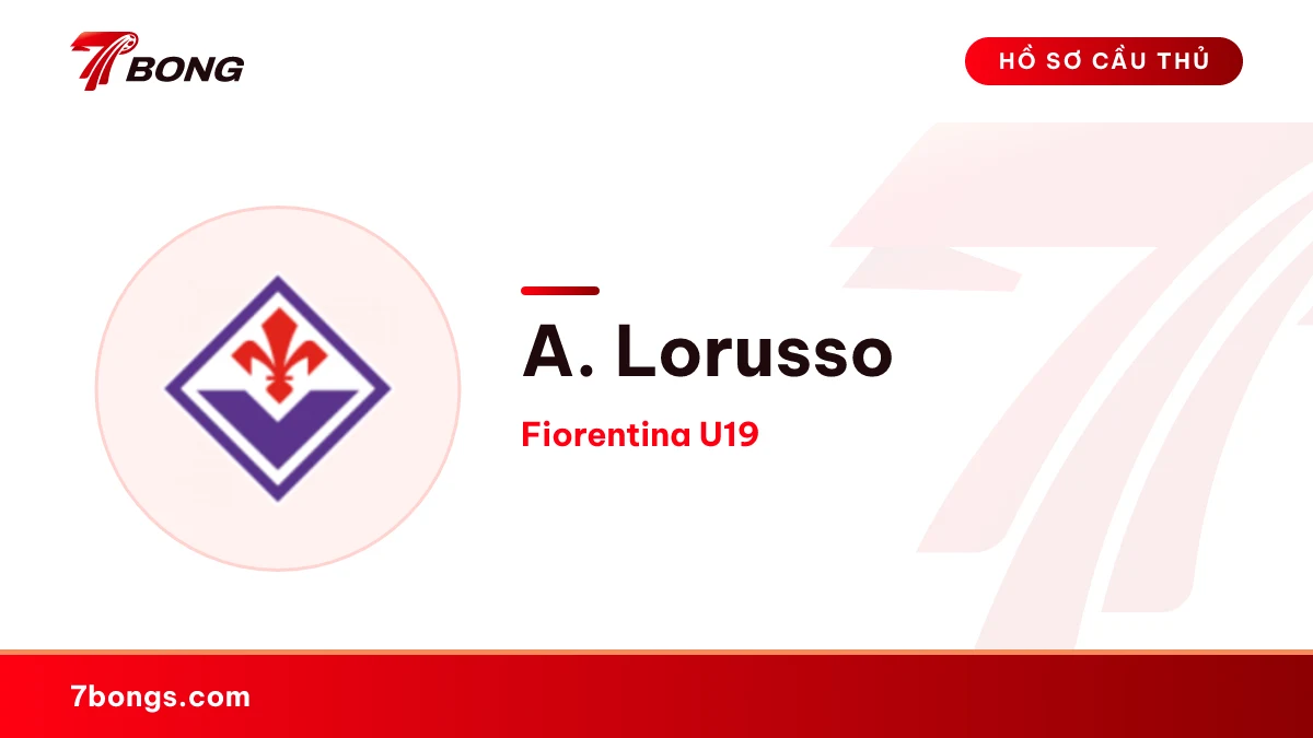 A. Lorusso — Fiorentina U19