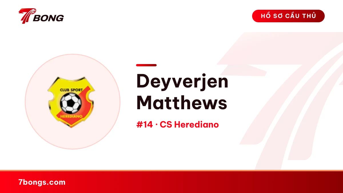 Deyverjen Matthews — CS Herediano