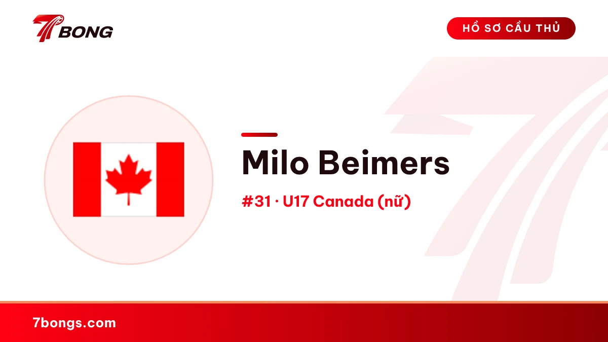 Milo Beimers — U17 Canada (nữ)