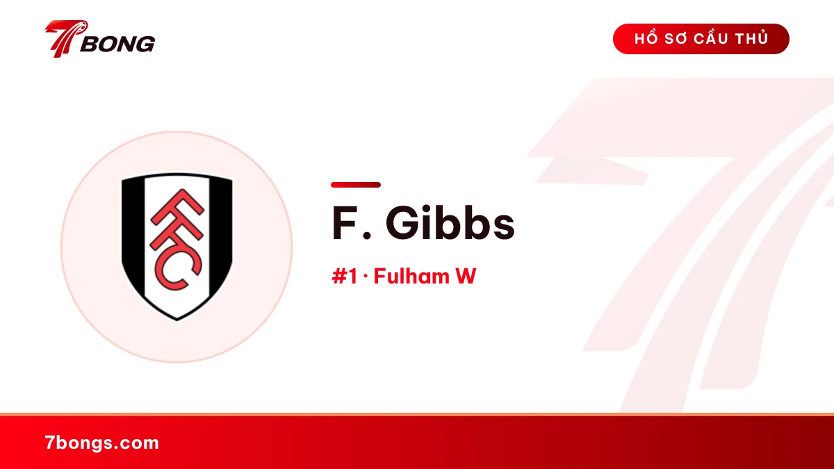 F. Gibbs — Fulham W