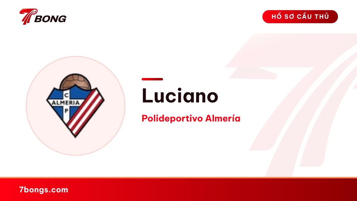 Luciano — Polideportivo Almería