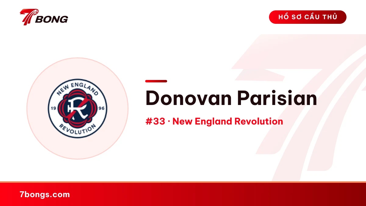 Donovan Parisian — New England Revolution