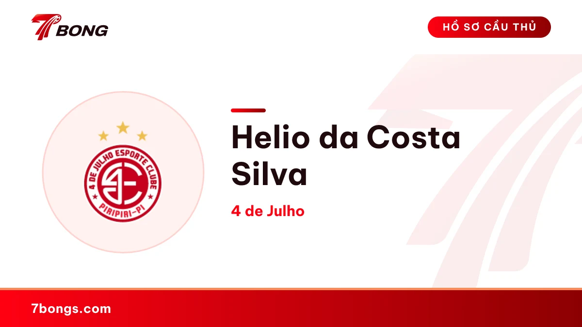 Helio da Costa Silva — 4 de Julho