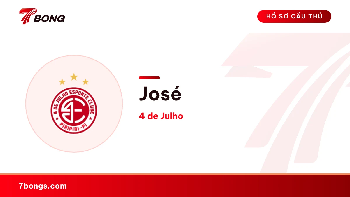 José — 4 de Julho