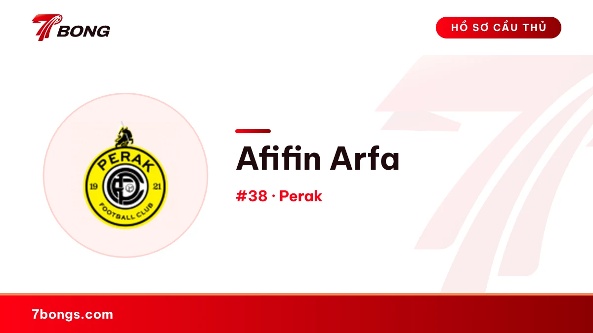 Afifin Arfa — Perak