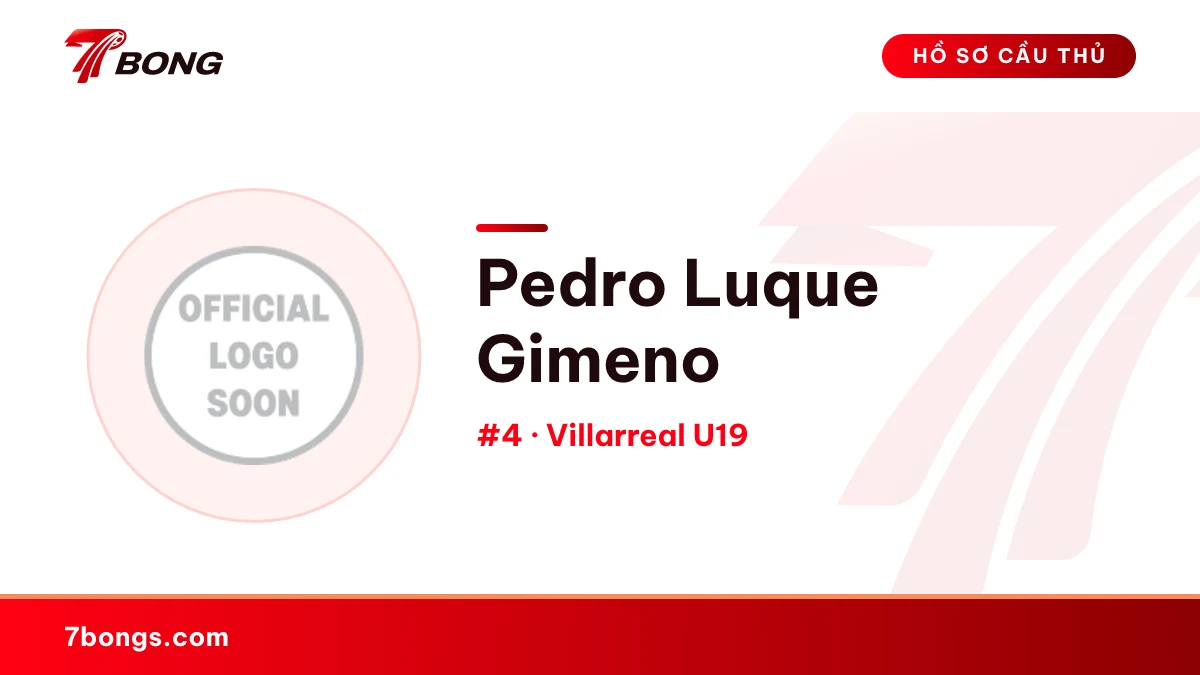 Pedro Luque Gimeno — Villarreal U19