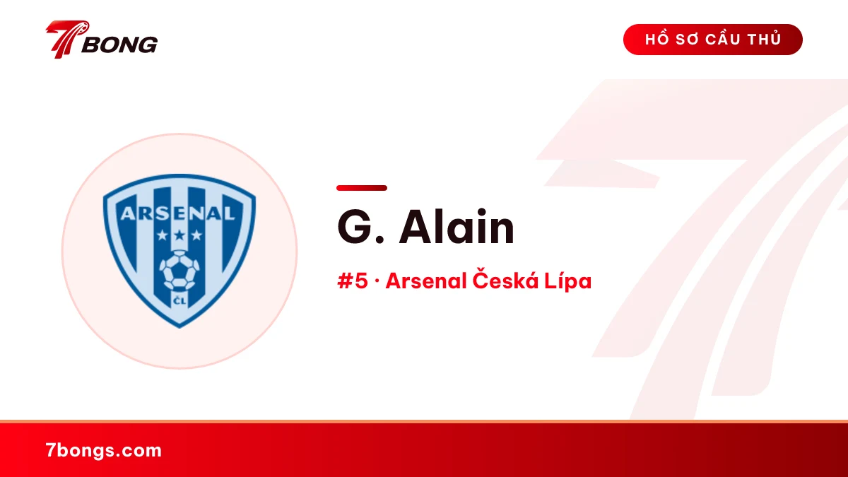 G. Alain — Arsenal Česká Lípa