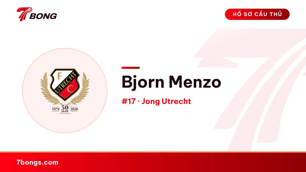 Bjorn Menzo — Jong Utrecht