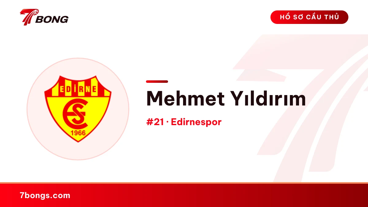 Mehmet Yıldırım — Edirnespor