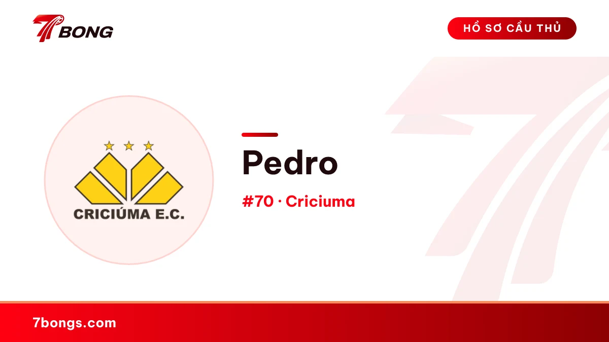 Pedro — Criciuma