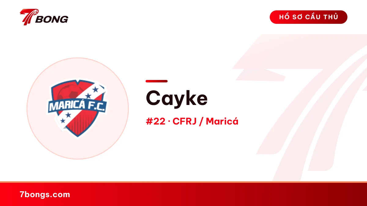 Cayke — CFRJ / Maricá