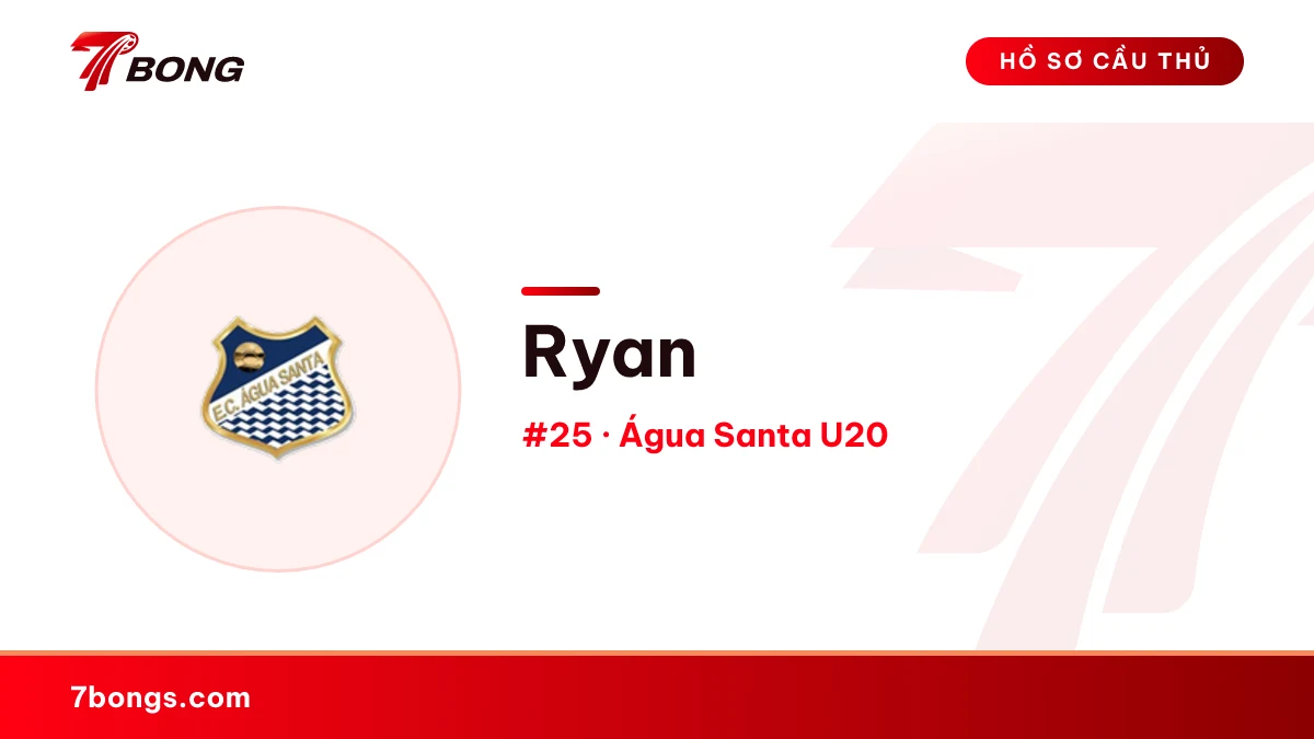 Ryan — Água Santa U20