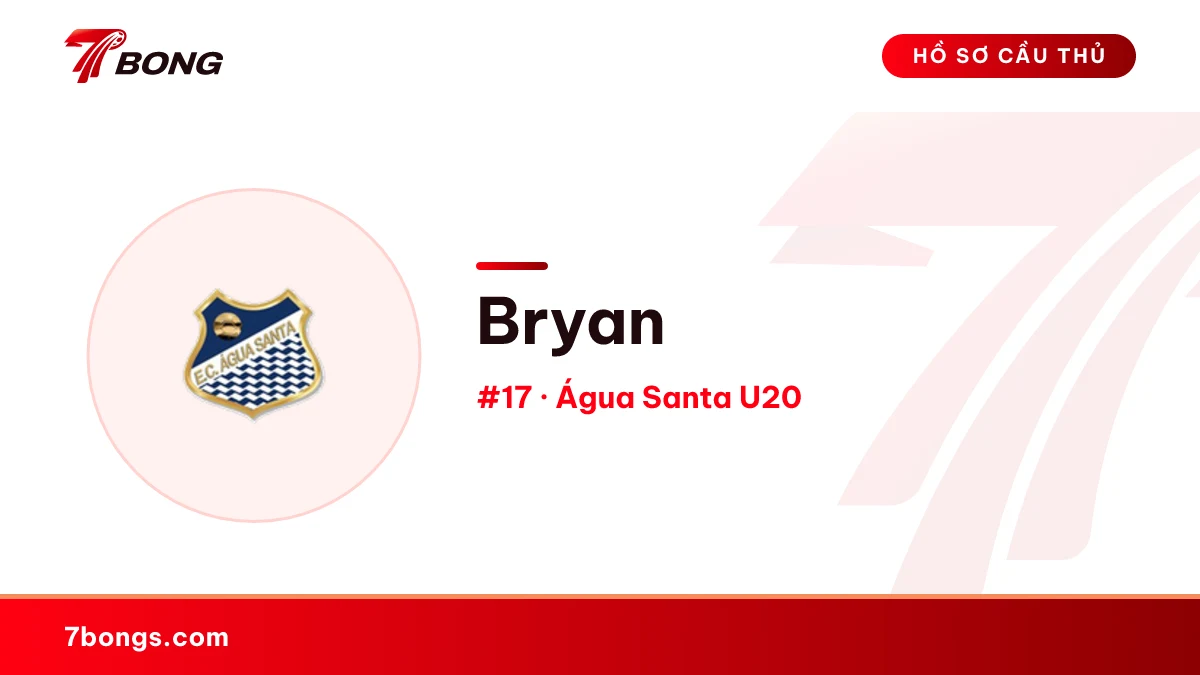 Bryan — Água Santa U20
