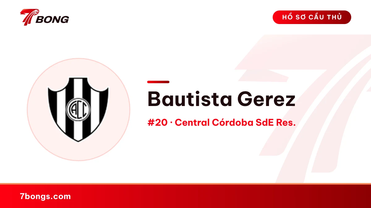Bautista Gerez — Central Córdoba SdE Res.