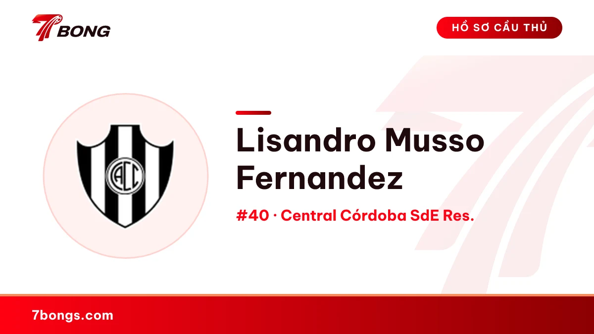 Lisandro Musso Fernandez — Central Córdoba SdE Res.