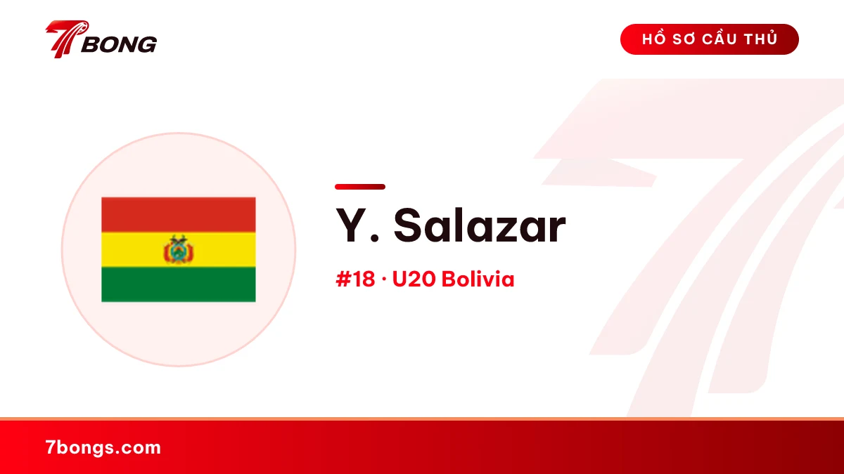 Y. Salazar — U20 Bolivia