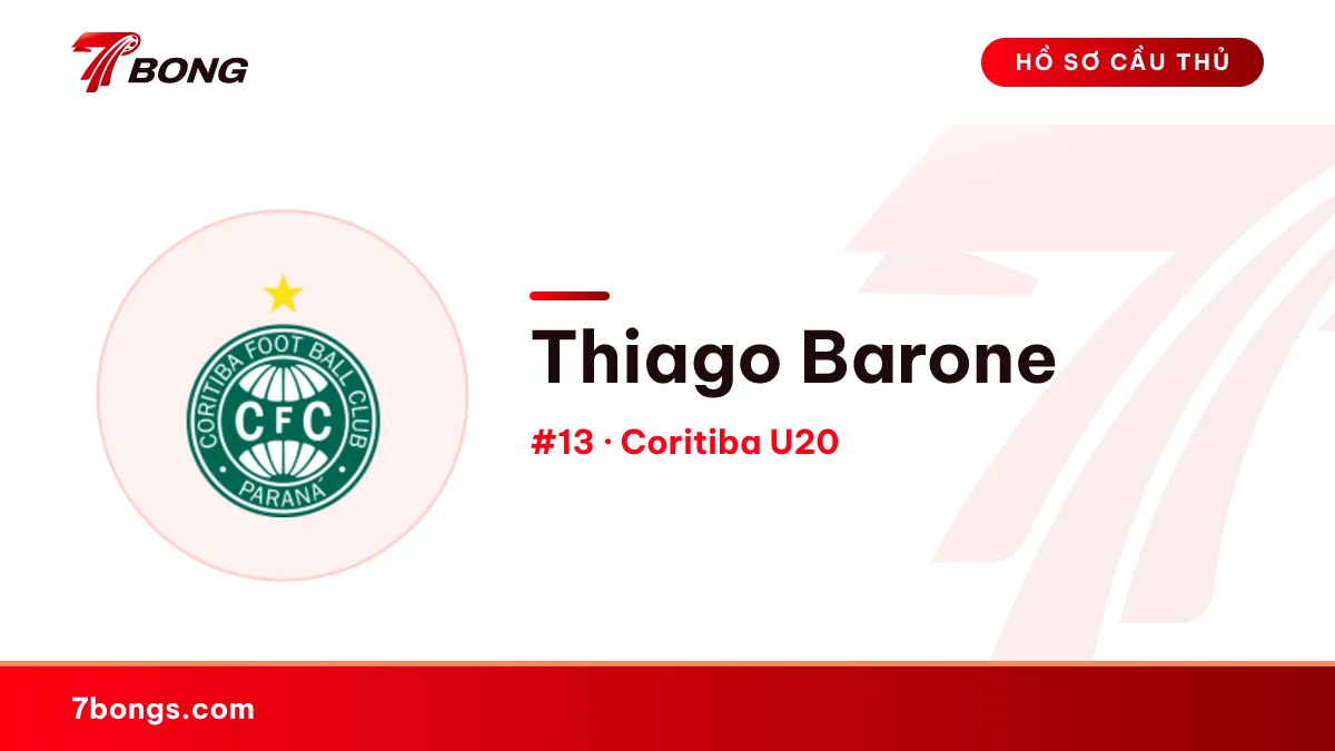 Thiago Barone — Coritiba U20