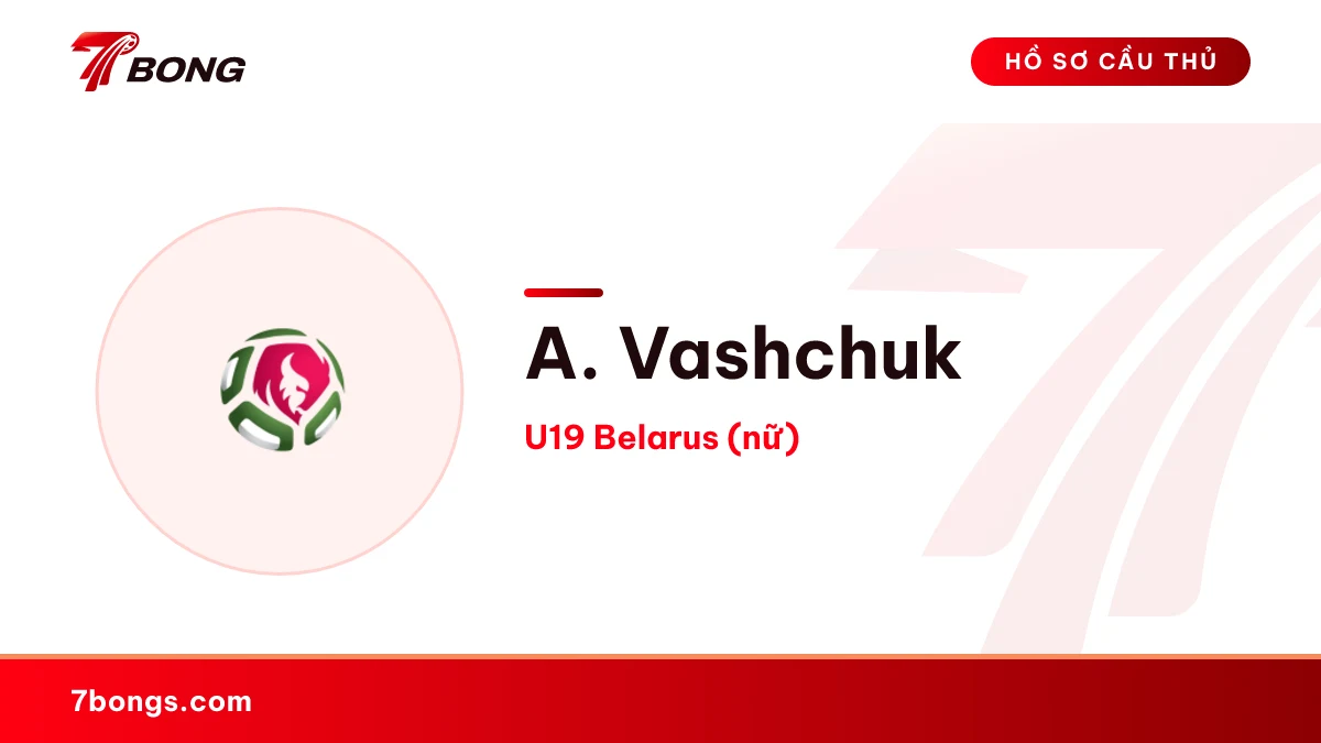 A. Vashchuk — U19 Belarus (nữ)