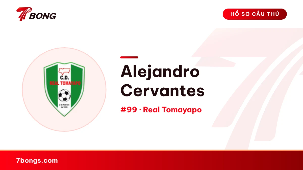 Alejandro Cervantes — Real Tomayapo