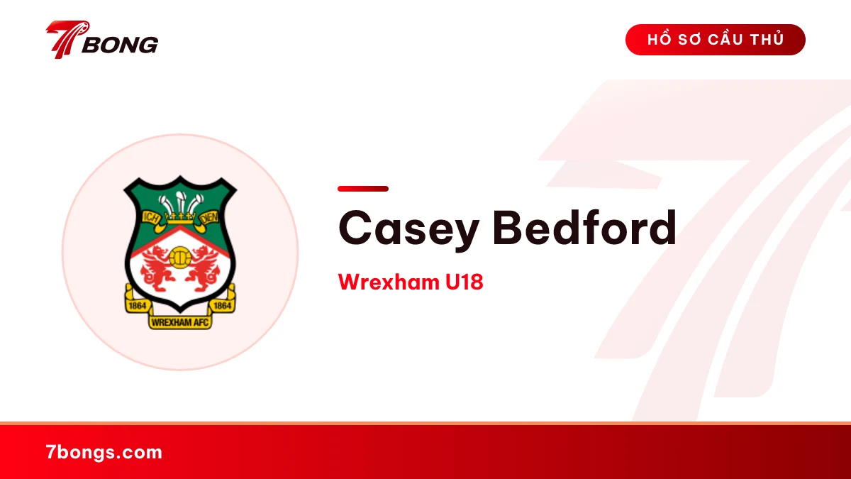 Casey Bedford — Wrexham U18