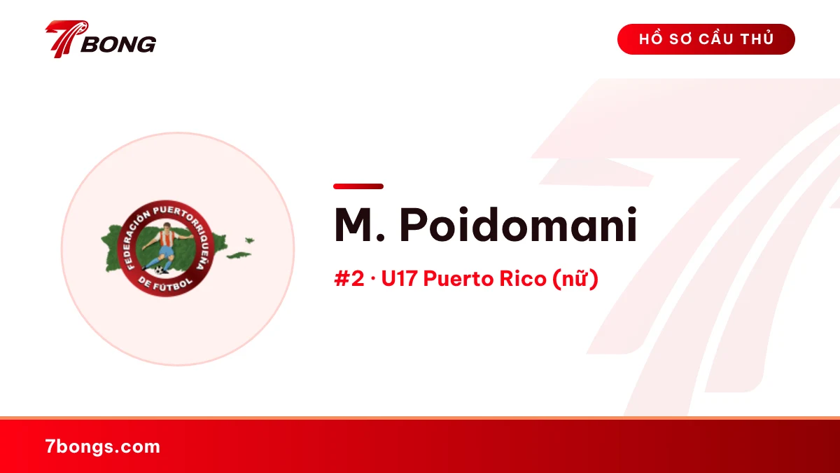 M. Poidomani — U17 Puerto Rico (nữ)