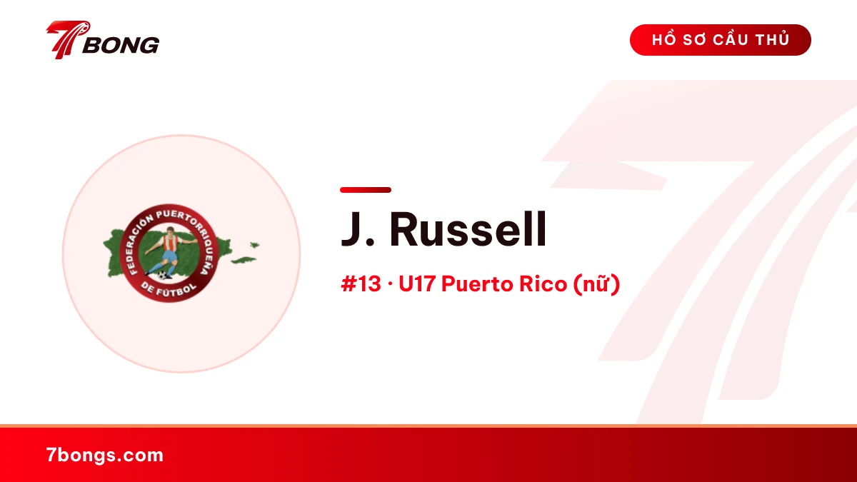 J. Russell — U17 Puerto Rico (nữ)